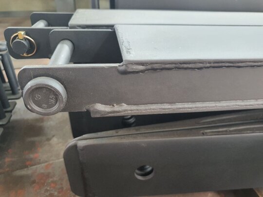 국내제작 지게차 1~3톤 보급형 덧발 앞좌측면