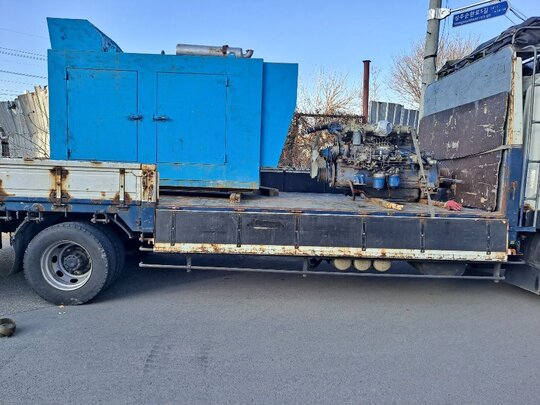  3상380V.단상220다 돼요 발전기75KW.대우만엔진6기통  발전기75kw.대우만Engine6기통