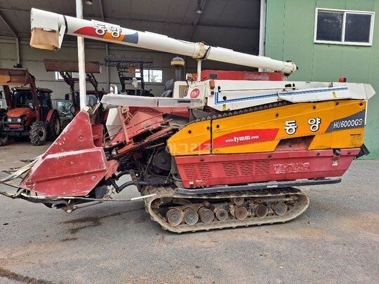 TYM Combine Harvester HU6000GS (4Rows) 앞좌측면
