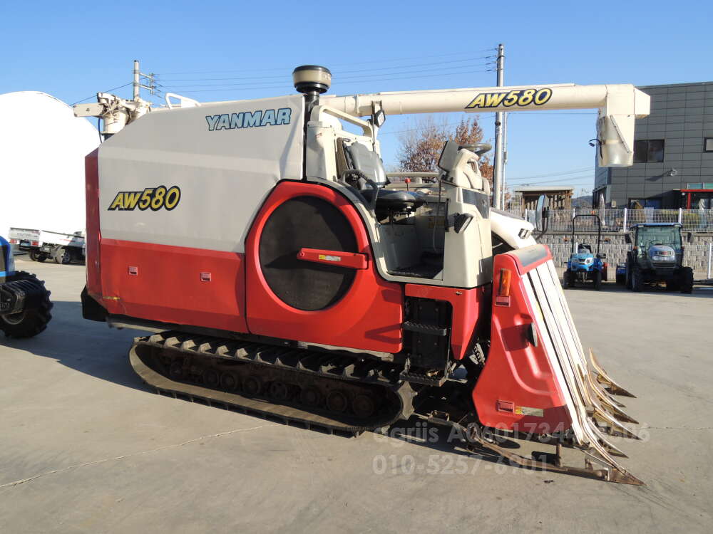 Yanmar Combine Harvester AW580K (5Rows)