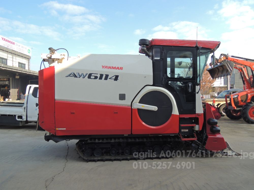 얀마 콤바인 AW6114 (6조식)