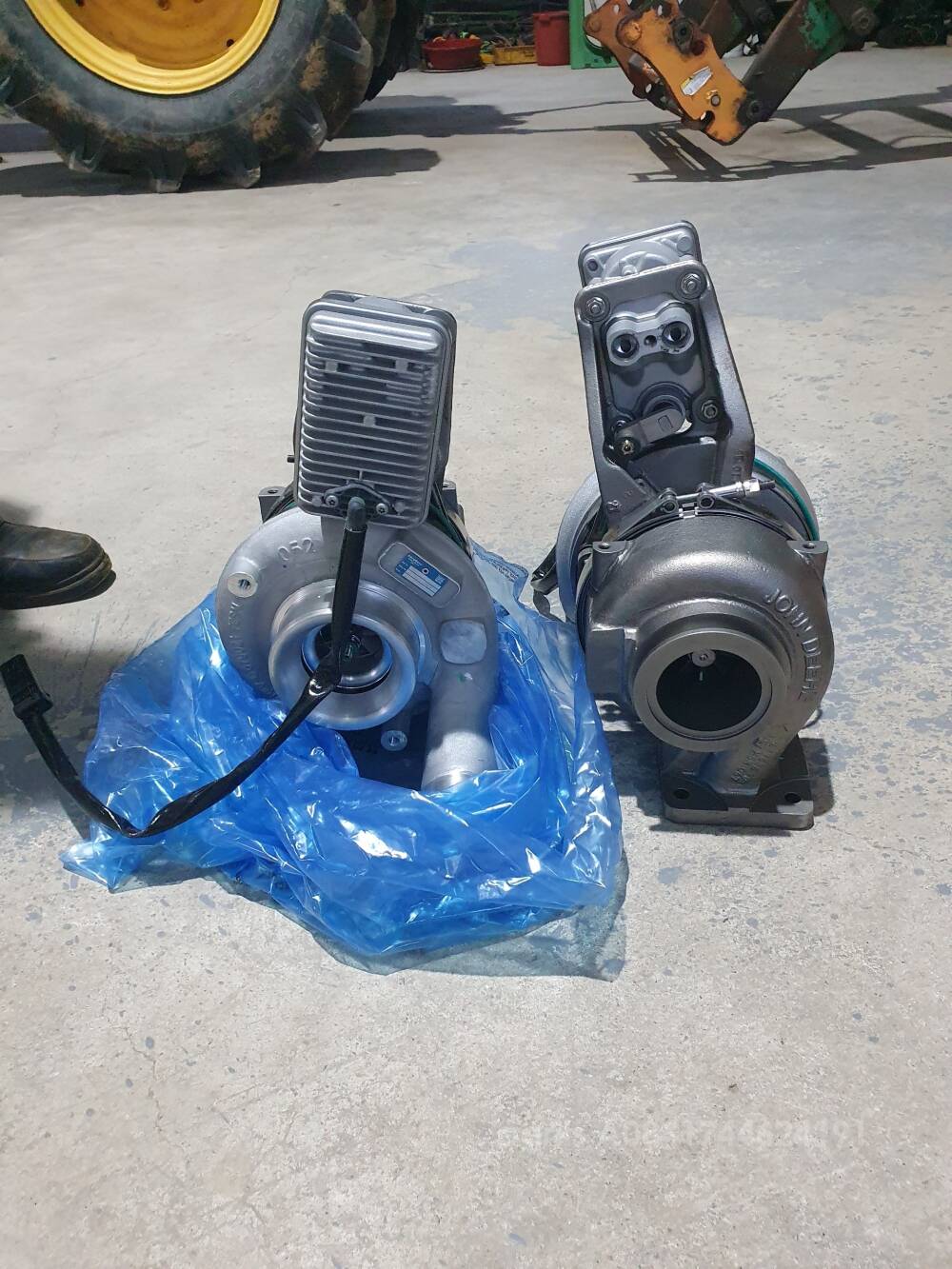  Tractor MF JD, Fendt, NH (105hp)