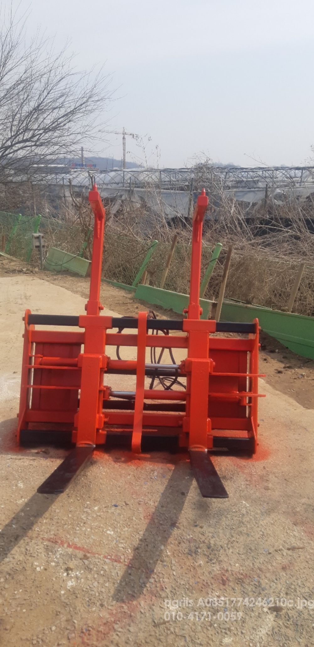  트랙터 Bale Gripper 트랙터 집게 