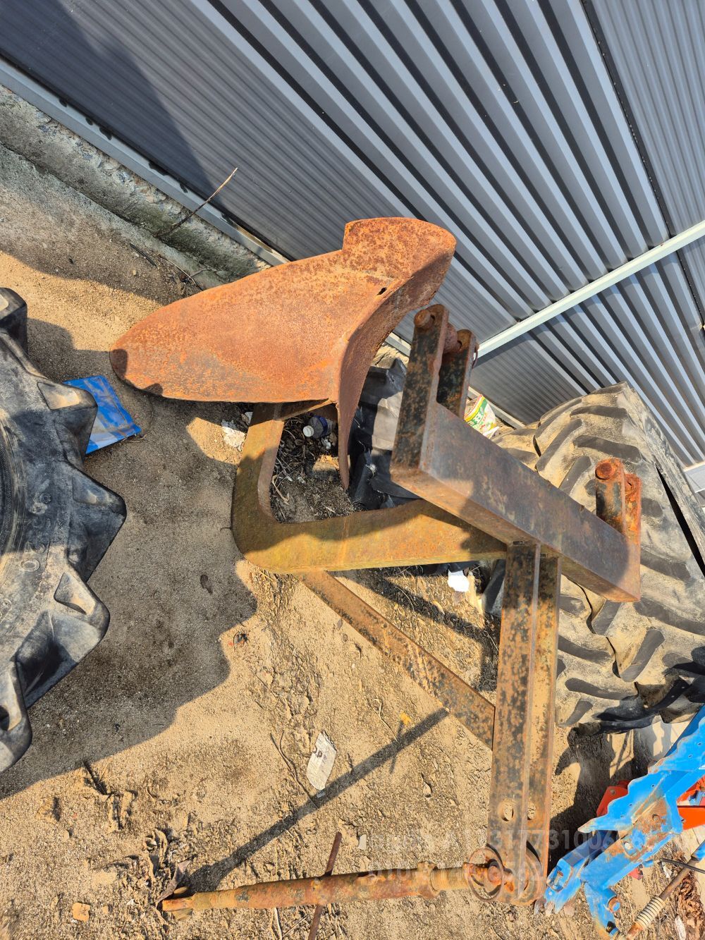 자작쟁기 쟁기 외날 중