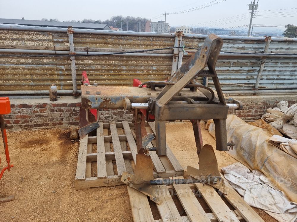 명성 쟁기 이랑2련 이동식