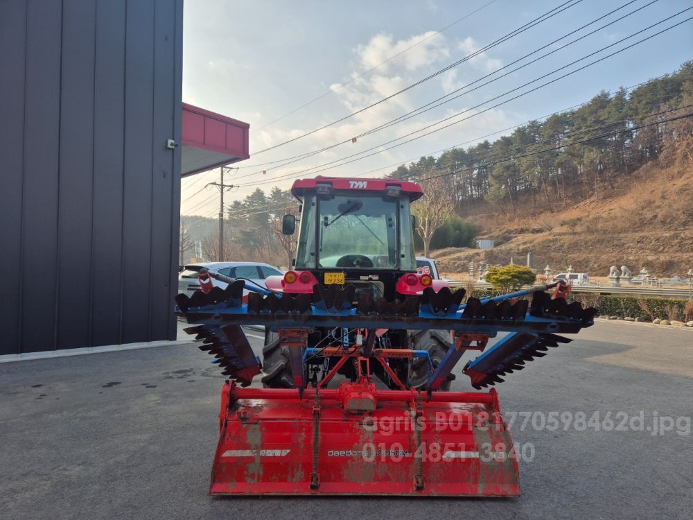 TYM Tractor T503 (50hp) 뒤우측면