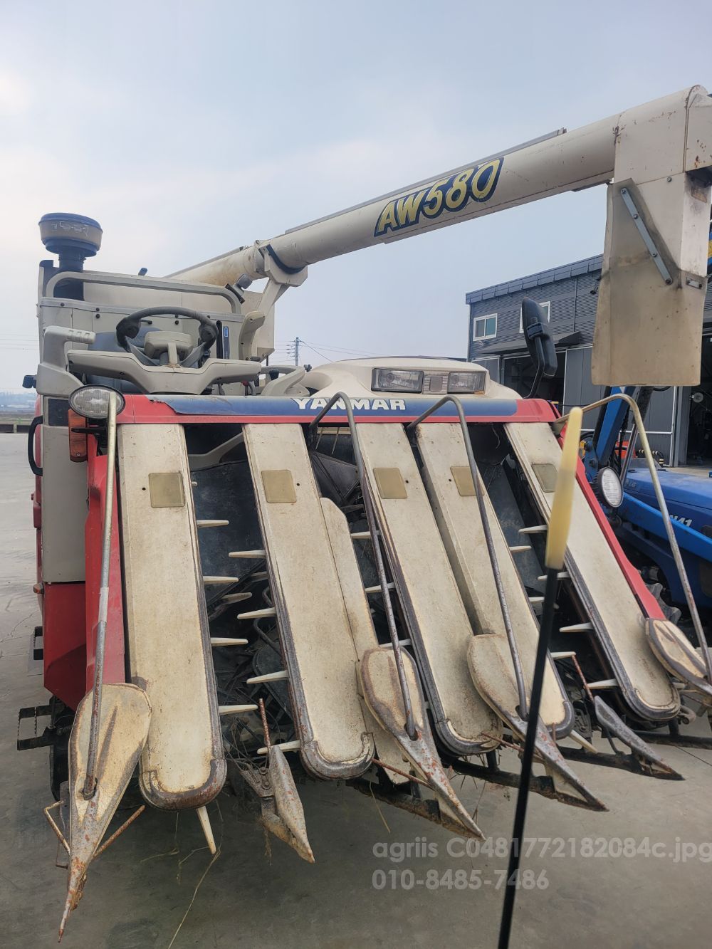 얀마 콤바인 AW580 (5조식)