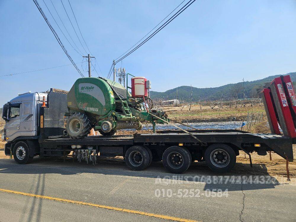  농기계.건설기계.베일러셋트 운송합니디 1톤셀프.셀프로더.로베드추레라 