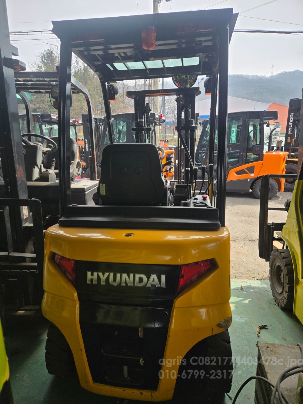 현대 지게차 16B-9F (1.6톤)