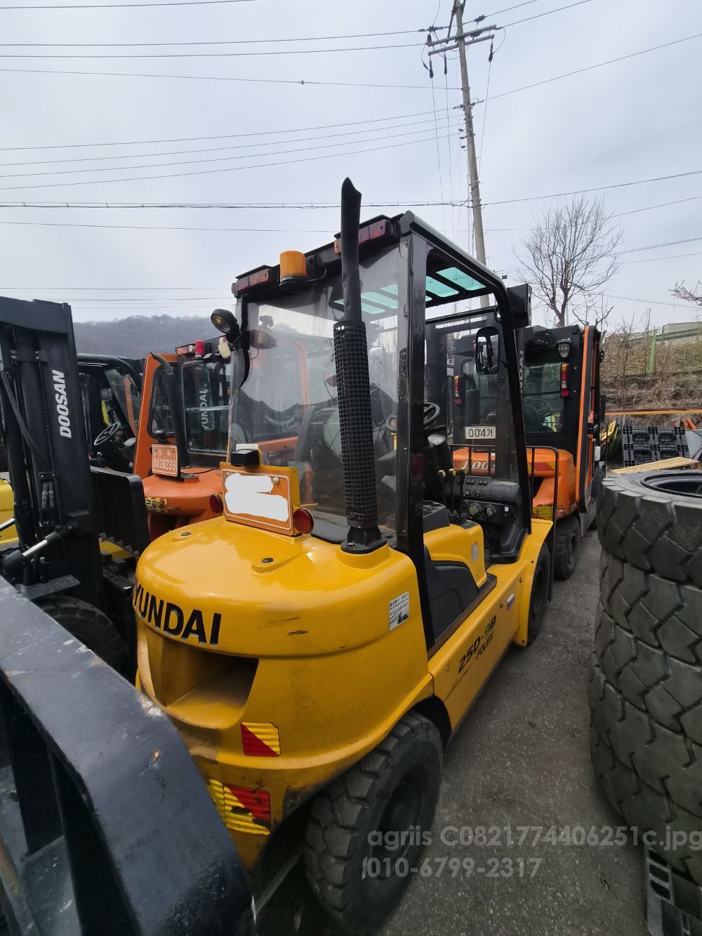 현대 지게차 25D-9B (2.5톤)