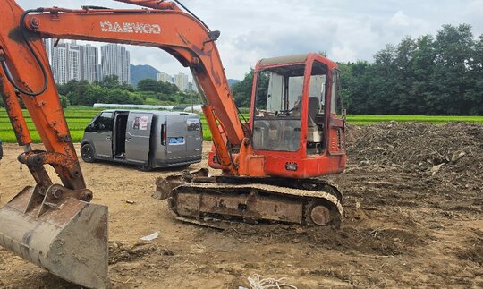  Excavator 대우02 굴착기 (5톤톤)