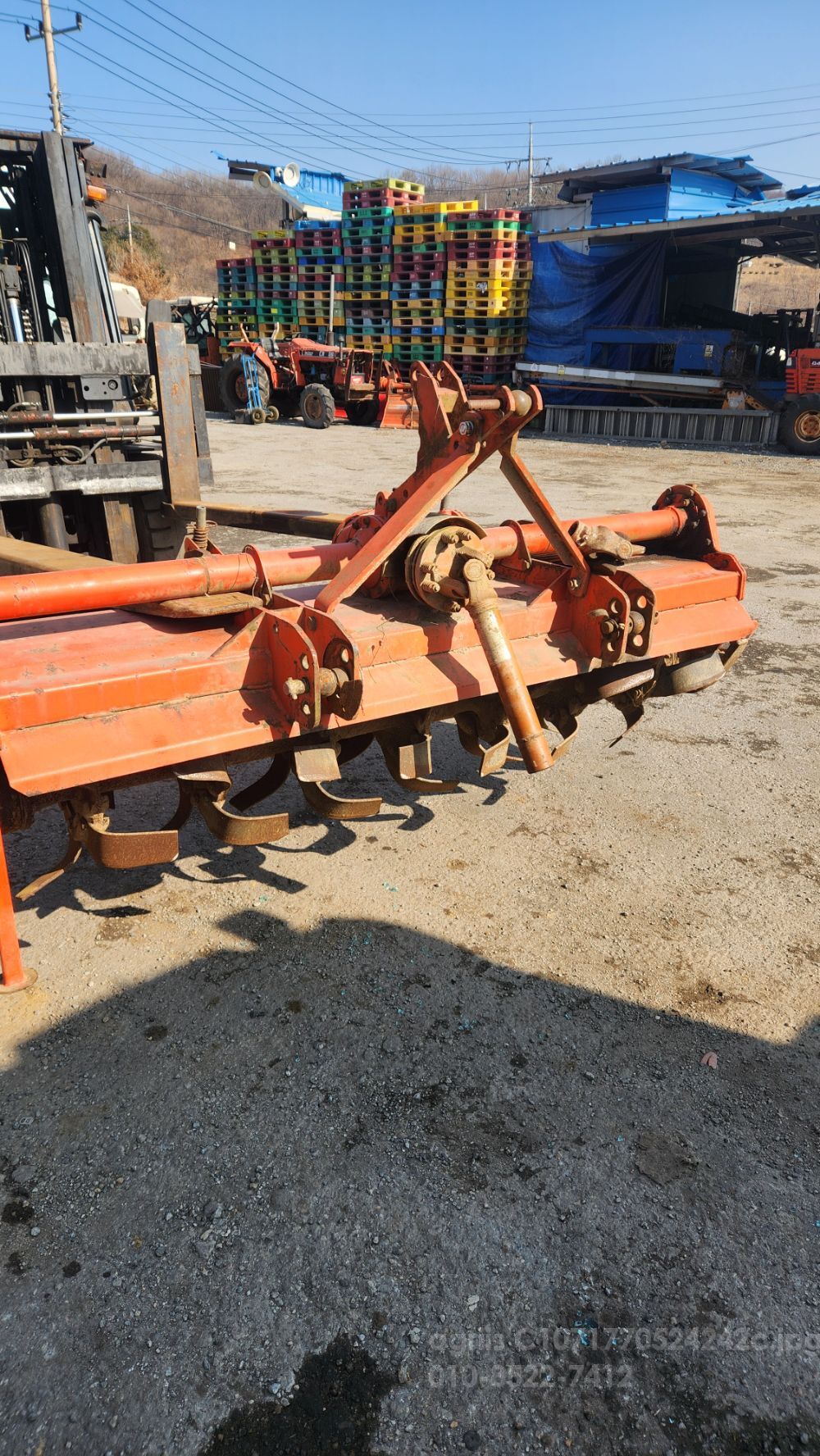 한국체인 로타리 HC190GM (경폭187cm)