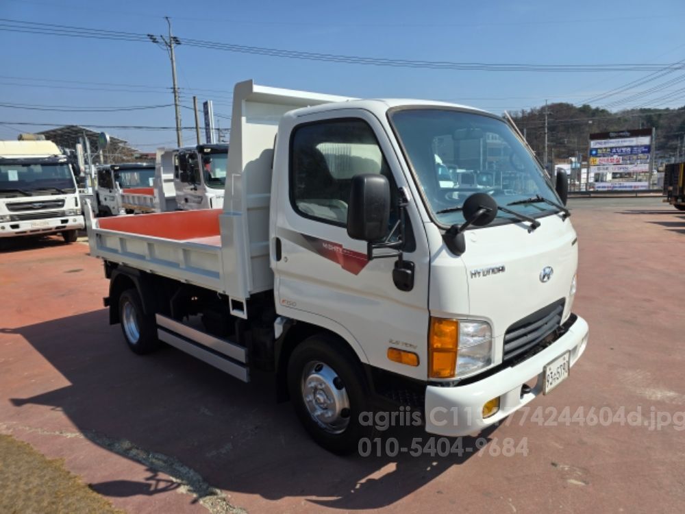 현대 마이티큐티 2.5톤 덤프 현대 2.5톤 마이티덤프 2.5t 뒤우측면