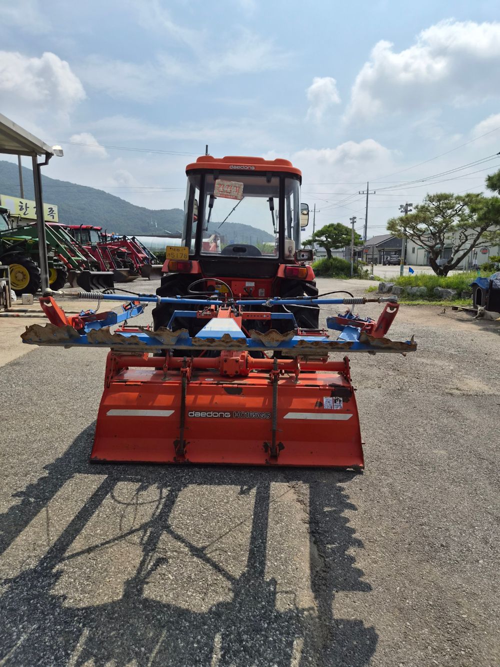 대동 트랙터 D3503 (35마력) 뒤우측면