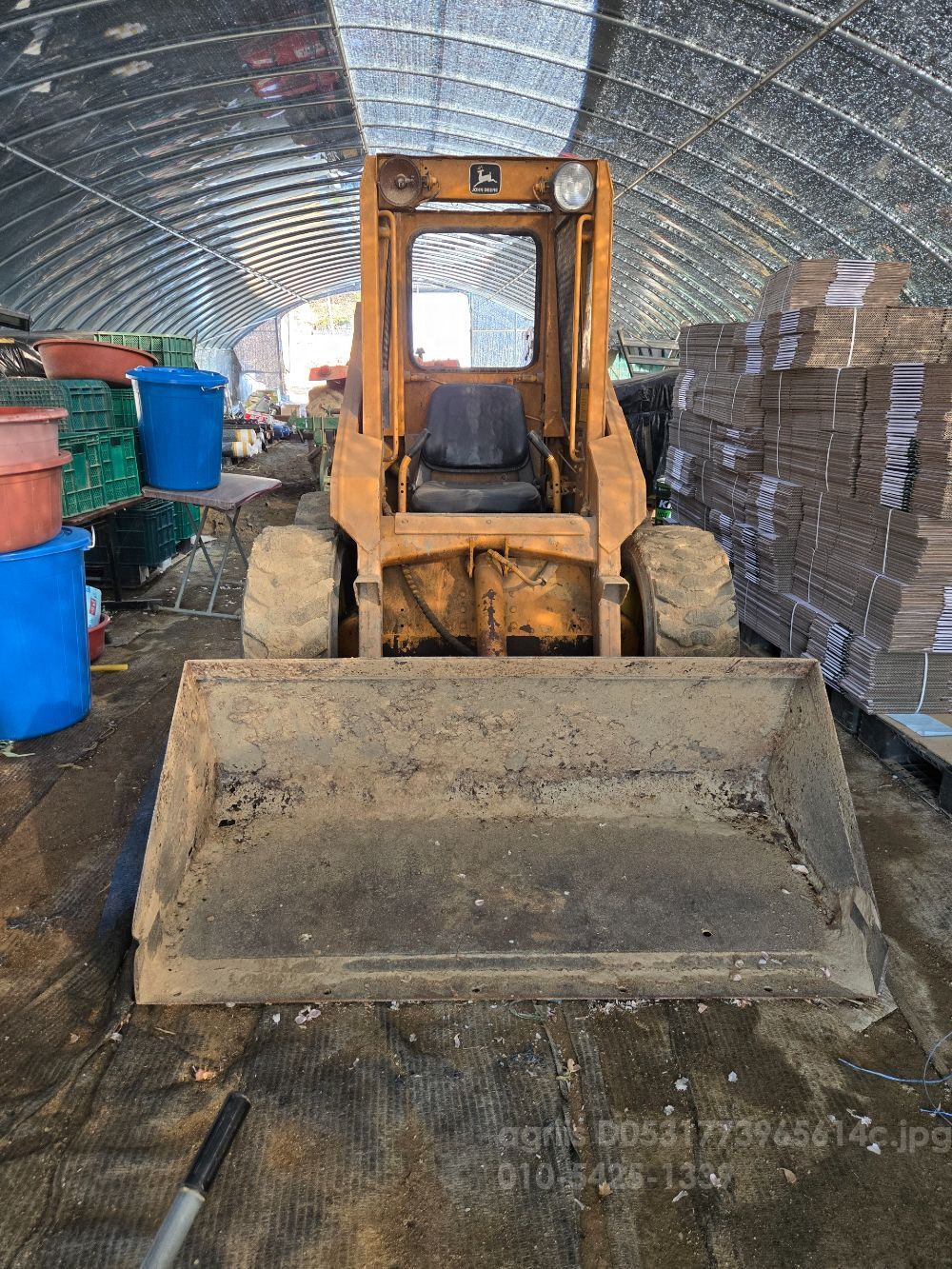 존디어 스키드로더 575