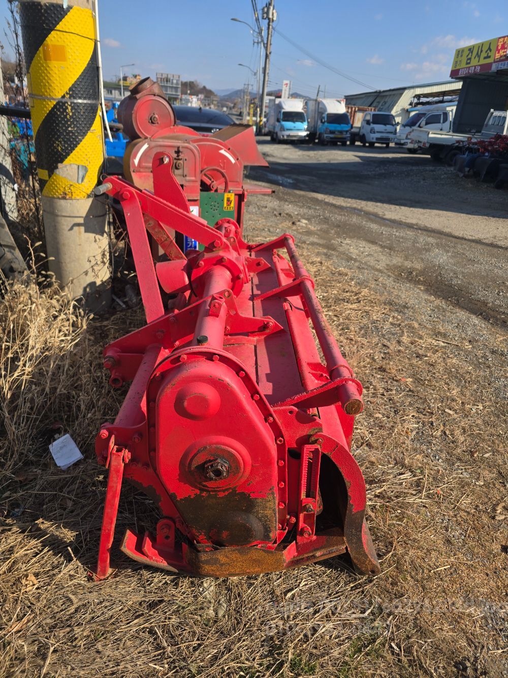 Youngjin Rotavator 185 (경폭185cm) 뒤우측면