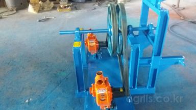  고압식 스프링쿨러 양수기 트랙터 부착형 