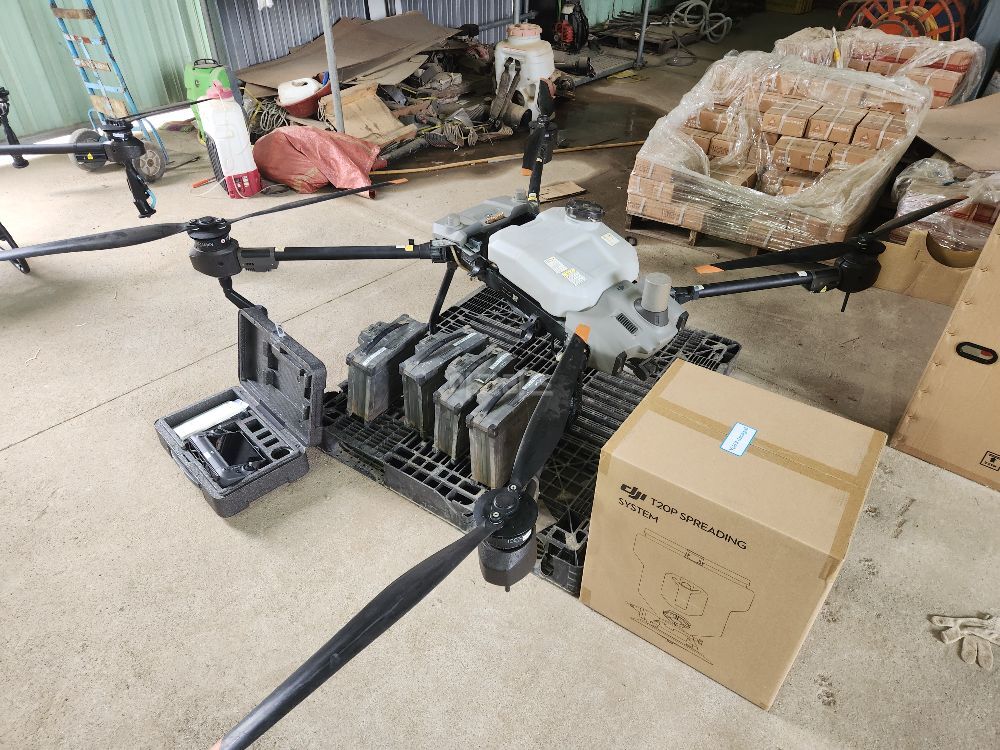 DJI 드론  T20P T20P 뒤우측면