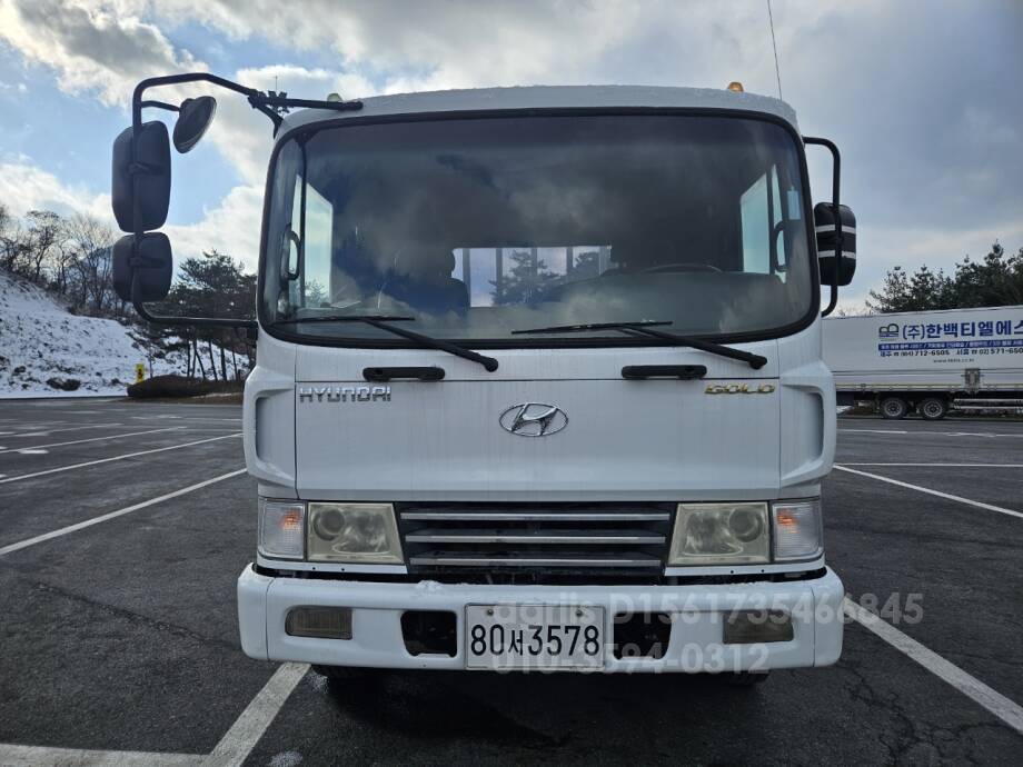 현대 자동 사다리 화물차 메가트럭