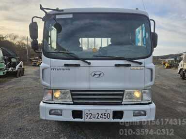 Hyundai 자동 사다리 화물차 메가트럭 
