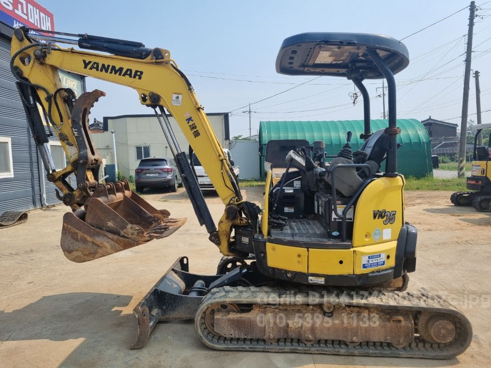 Yanmar Excavator 얀마 VIO35 미니굴삭기 