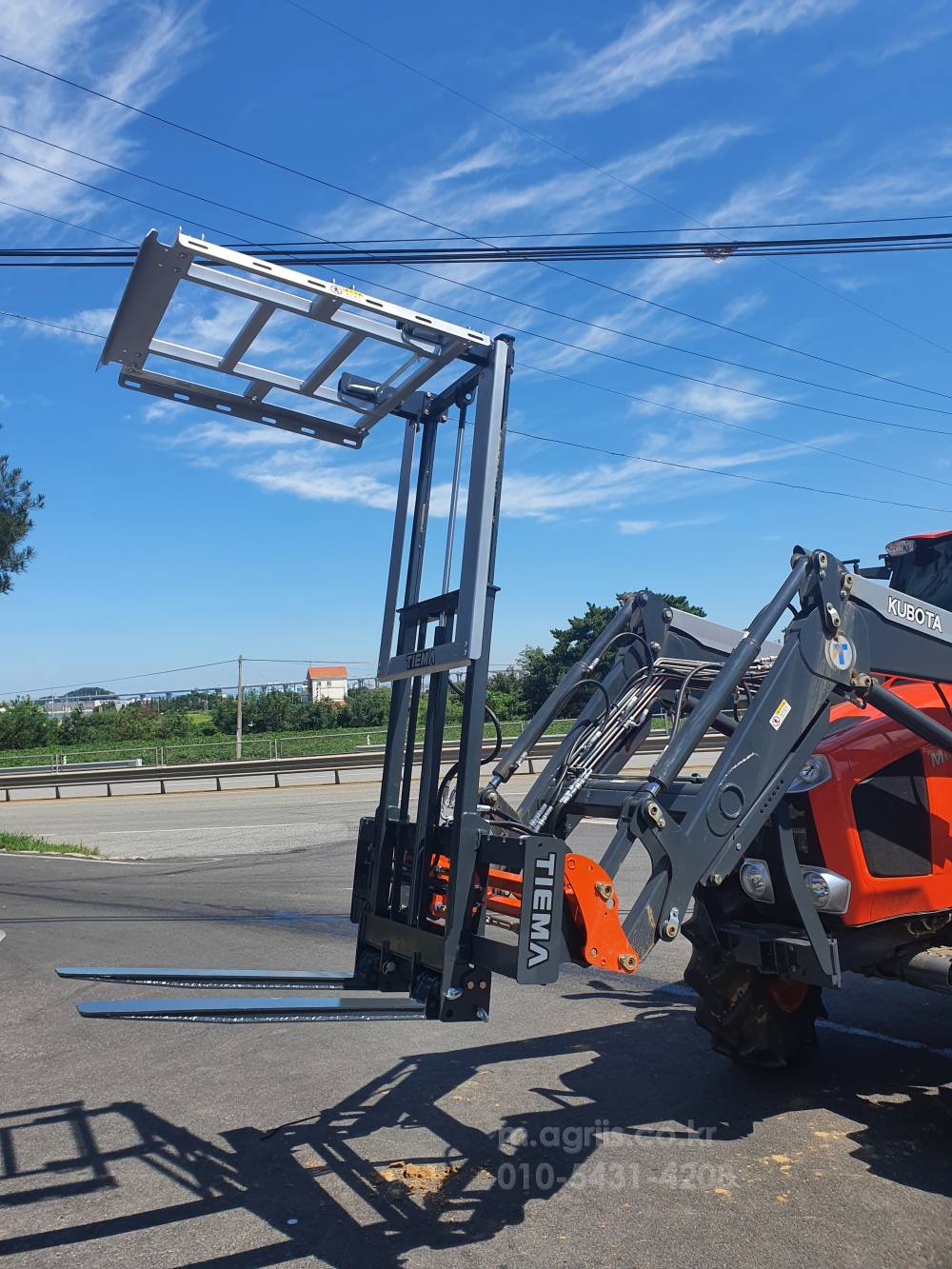  박스 상차용 지게발 박스 상차용 지게발 