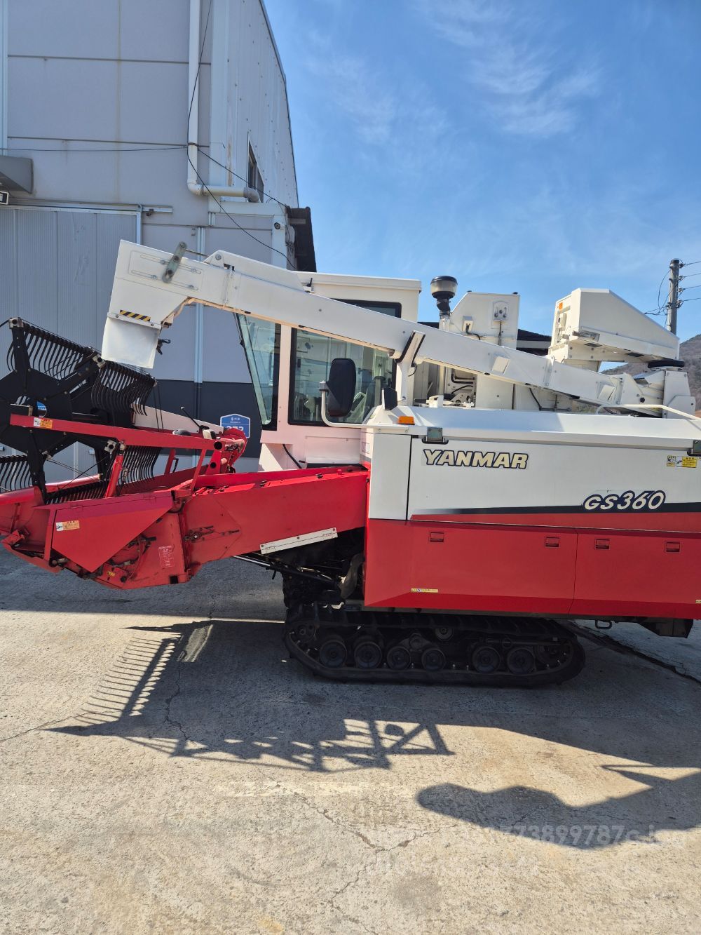 얀마 콤바인 GS360 (보통형)