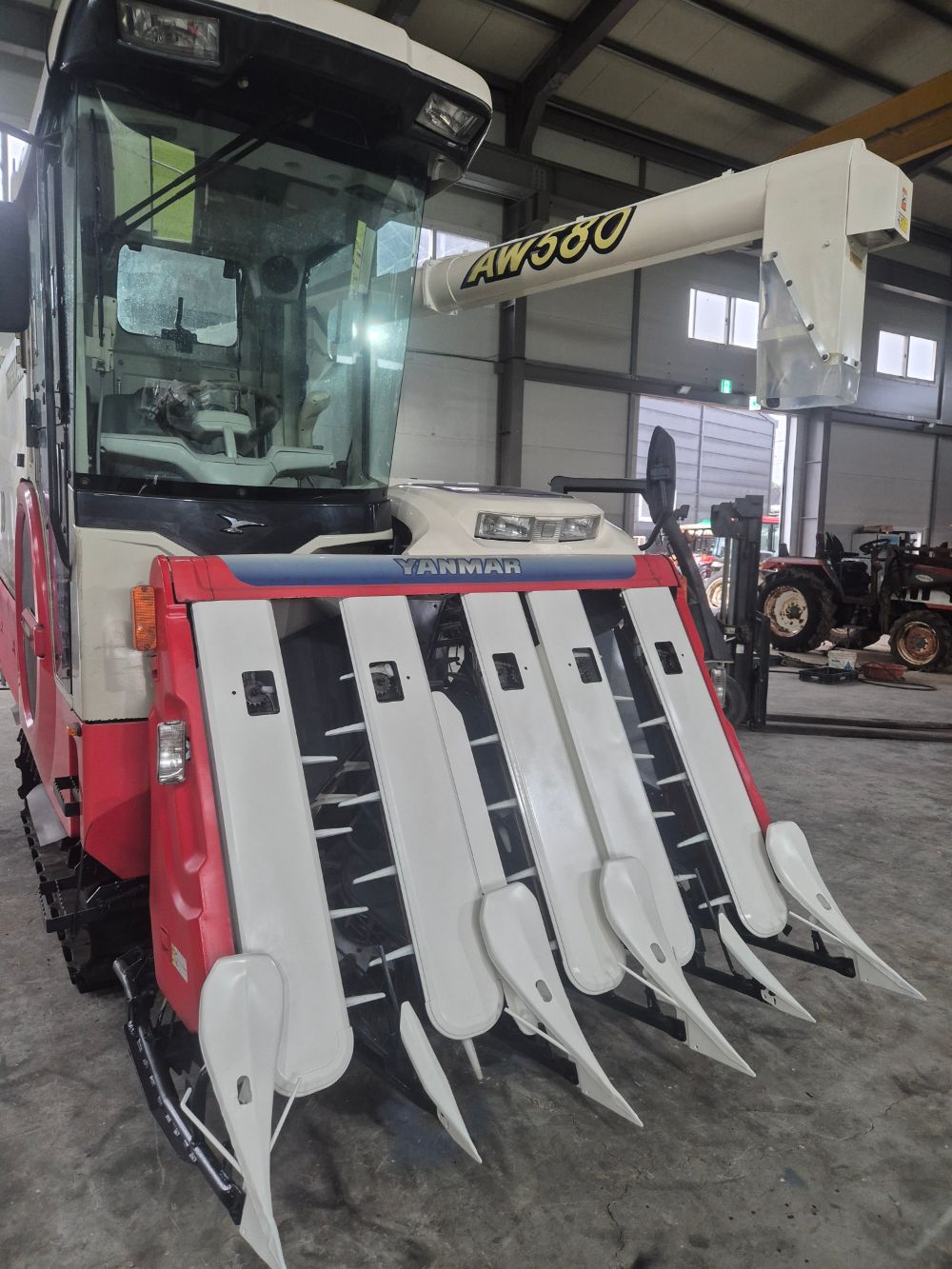 얀마 콤바인 AW580 (5조식)