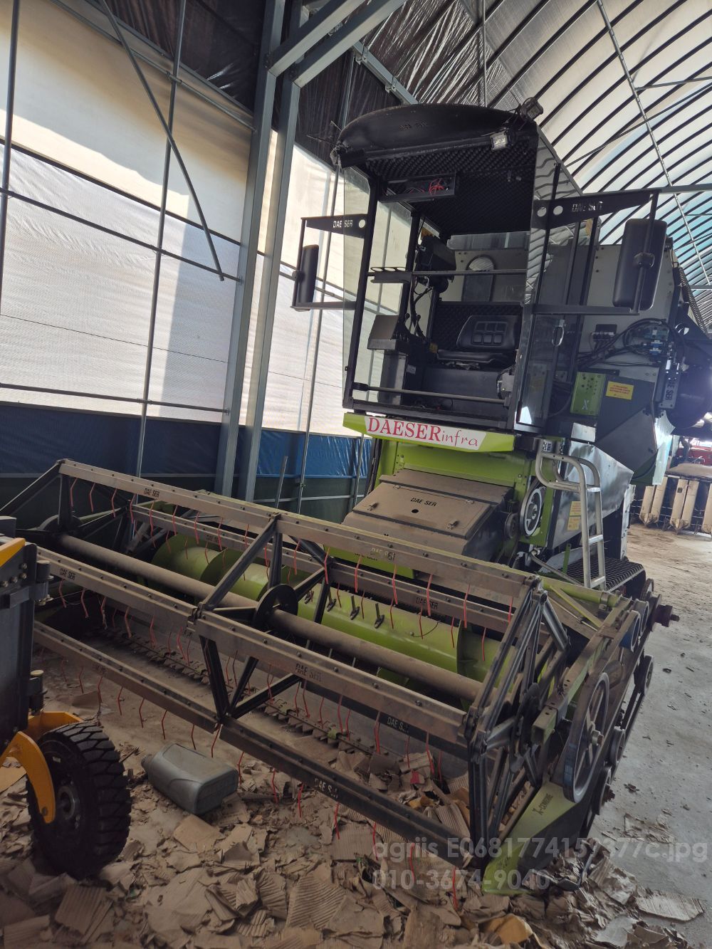 Shibaura Combine Harvester 크라스2600 (보통형)