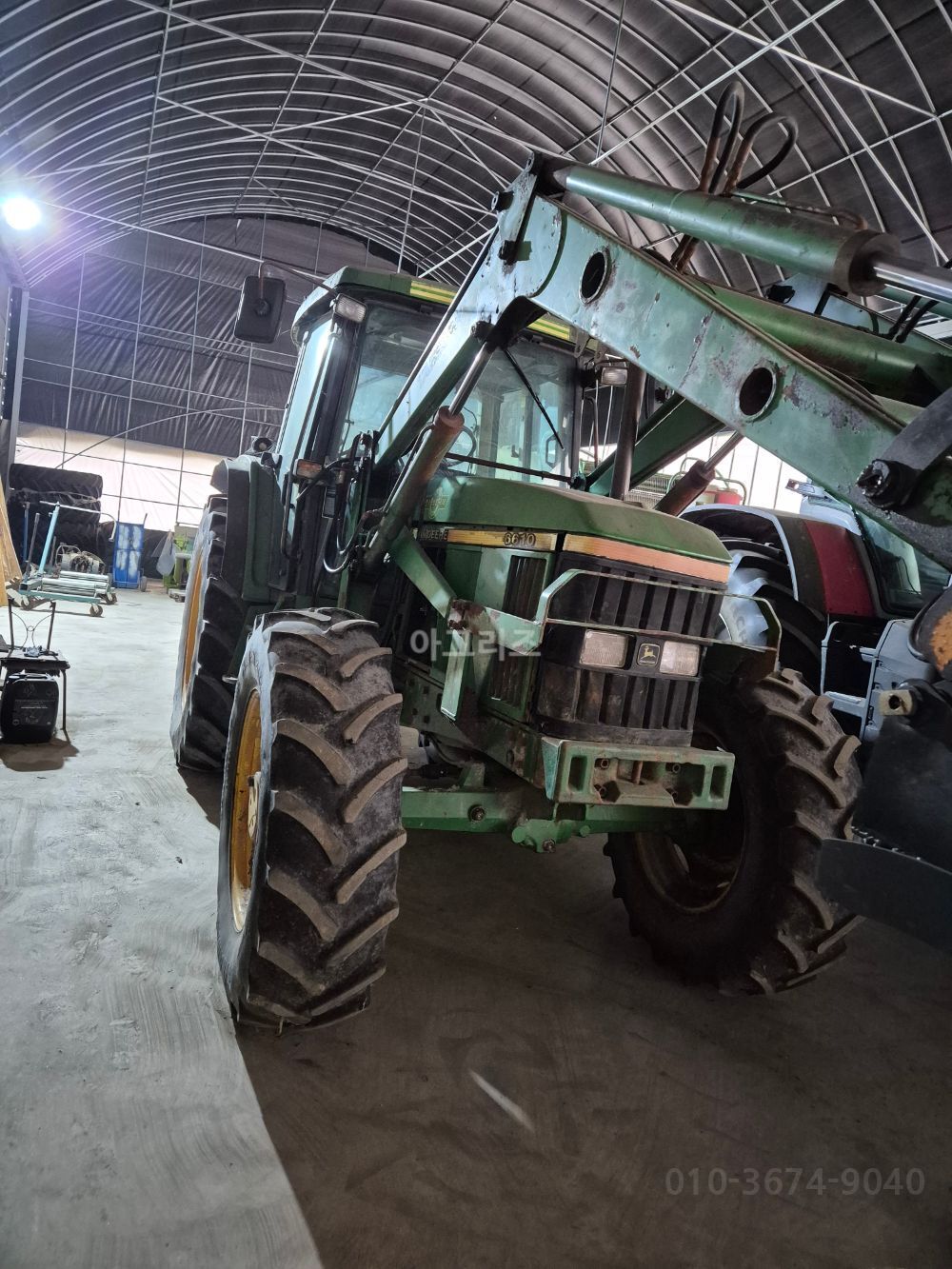 JohnDeere Tractor 6610 (115hp) 뒤우측면