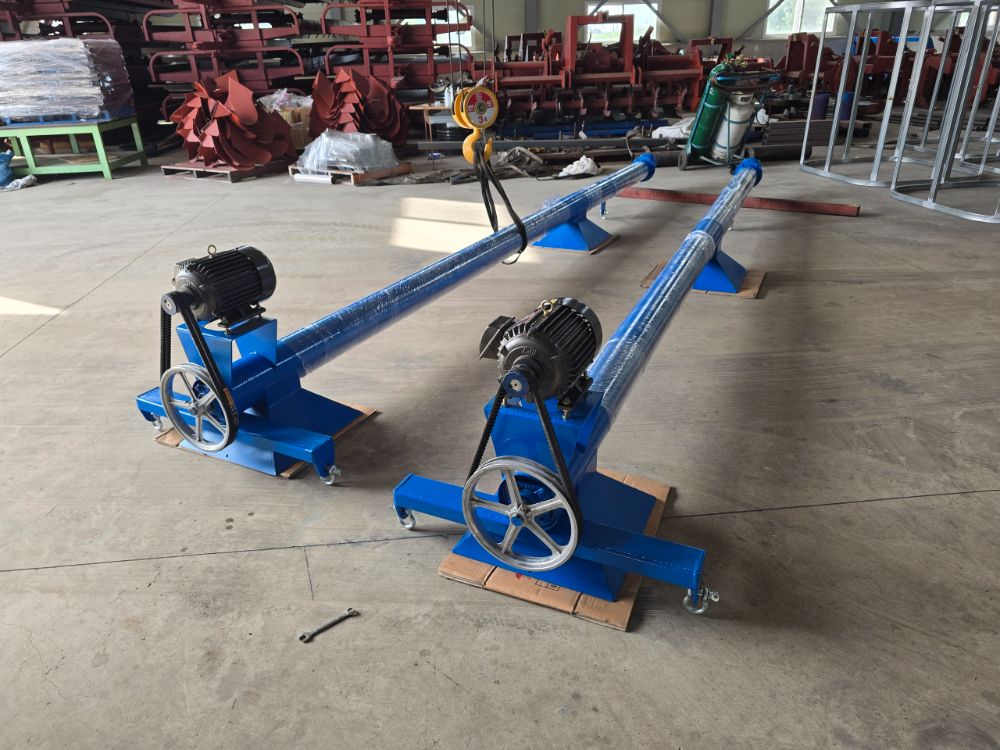 명일기공 곡물이송기 천정형 이송기 4M  5M