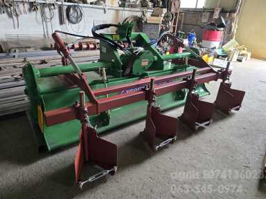  고추골 베토기 이동식 로타리 배토기  앞좌측면