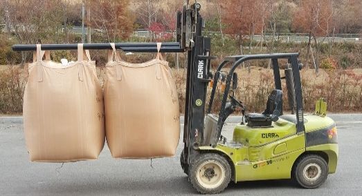 명일기공 지게차 통발 빽전용 통발L1800   L2100   L2 400