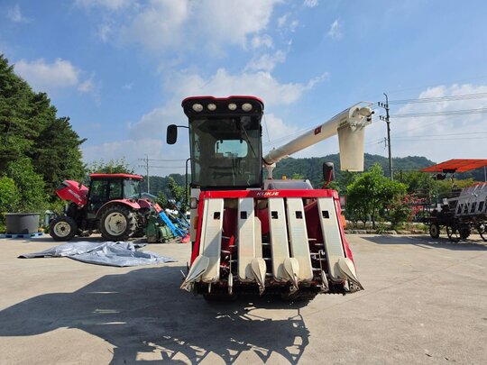 Kukje Combine Harvester KC87 (5Rows) 앞좌측면