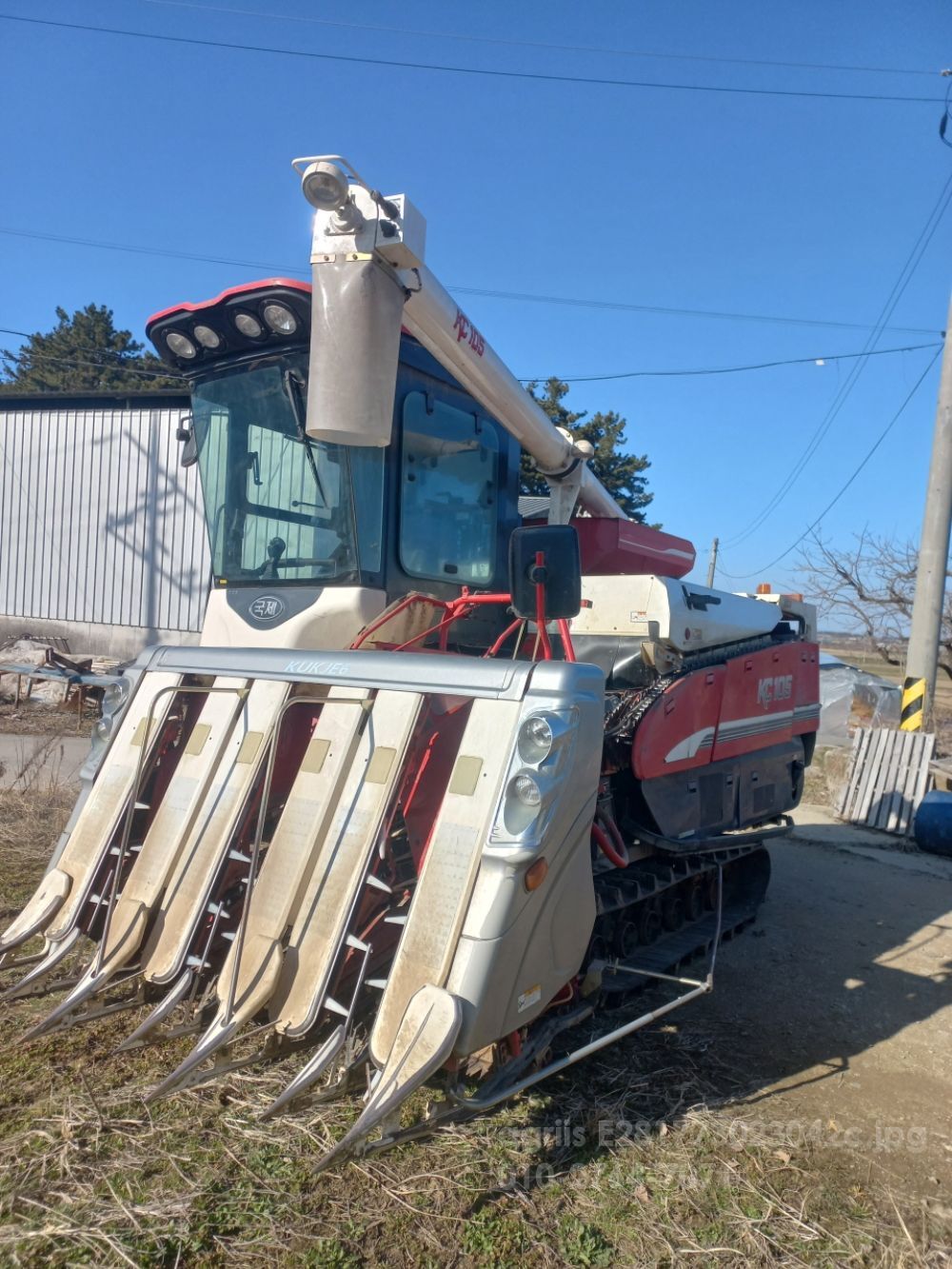 국제 콤바인 KC105 (6조식)