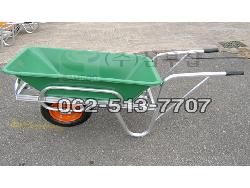  알루미늄운반카 알미늄P.V.C운반카 1륜   앞좌측면