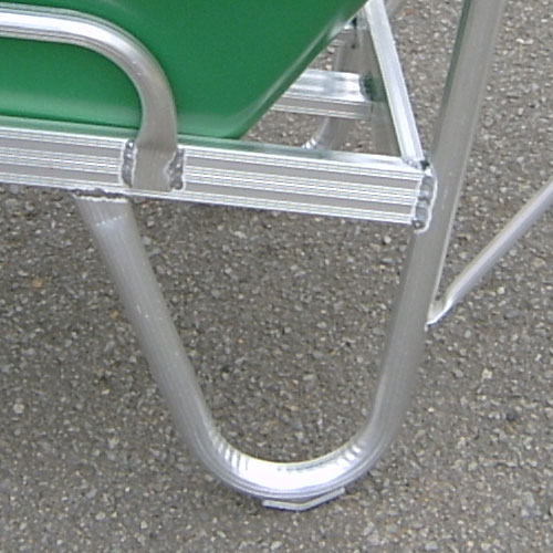  알루미늄운반카 알미늄P.V.C운반카 1륜   뒤우측면