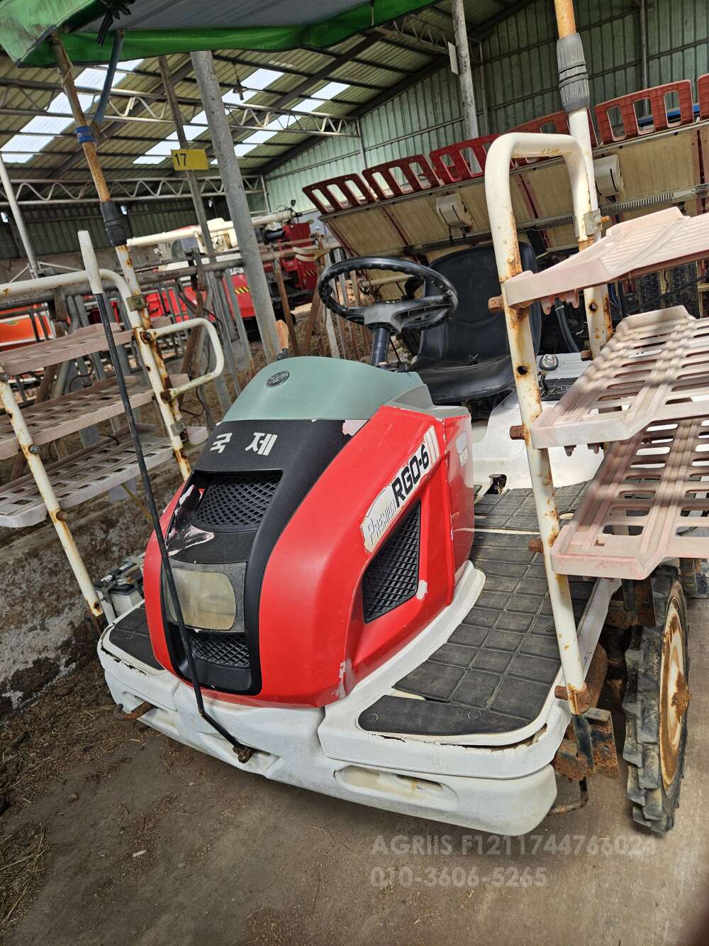 국제 이앙기 RGO-6 (6조식)