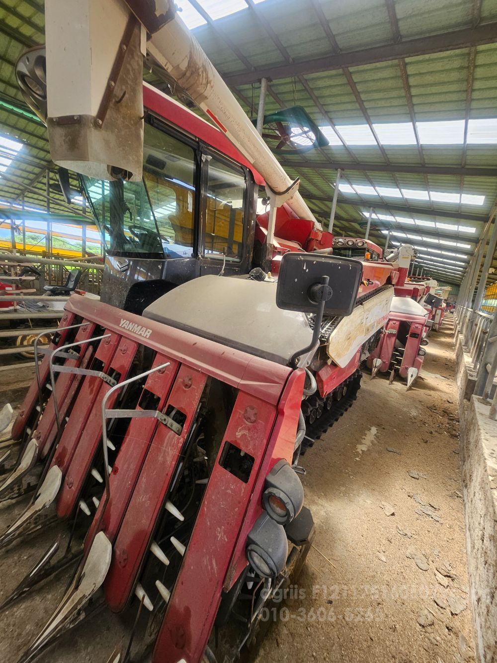 Yanmar Combine Harvester AW7114YH7115 (7Rows)