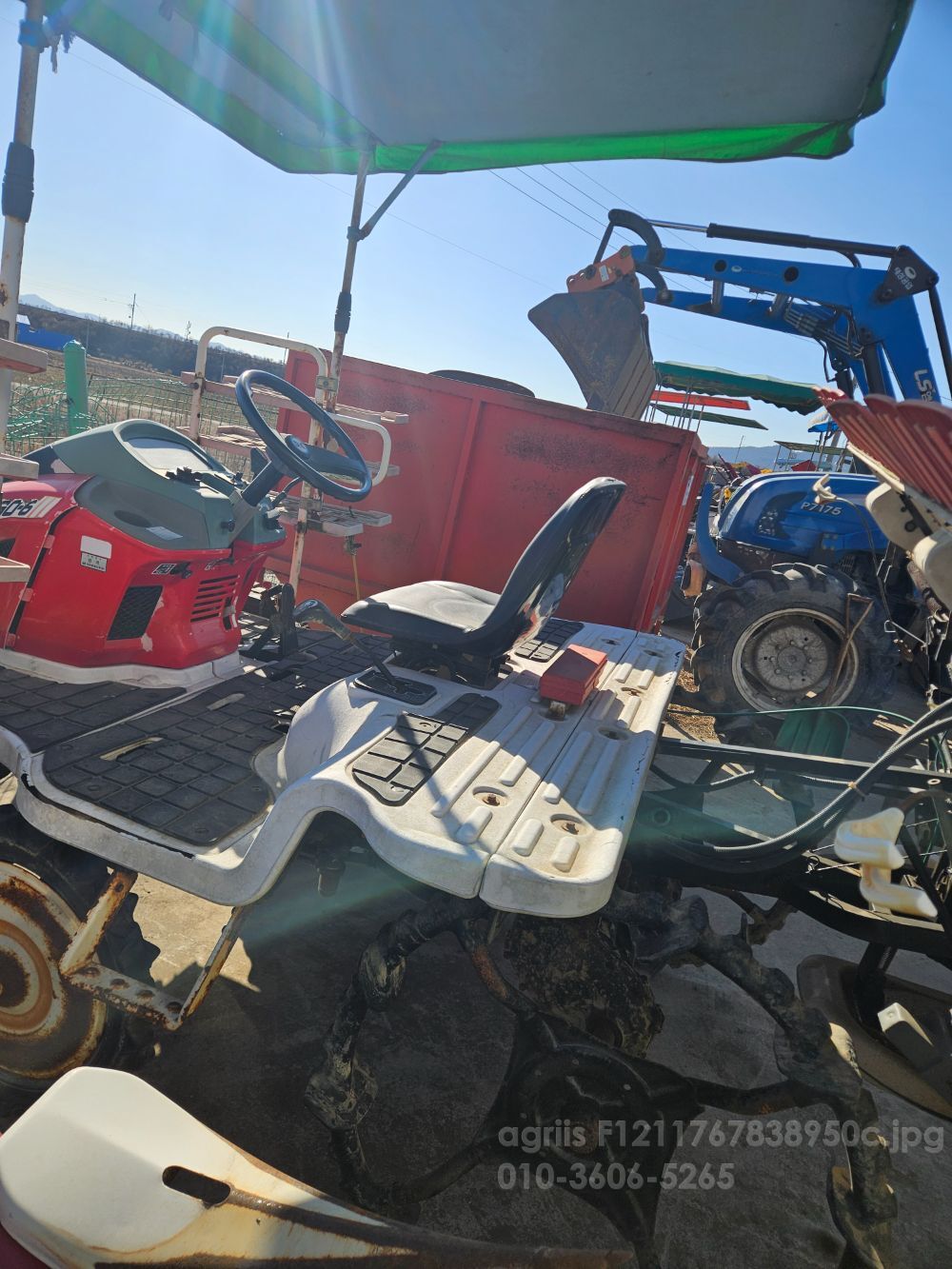 Kukje Rice transplanter RGO6GS (6Rows)