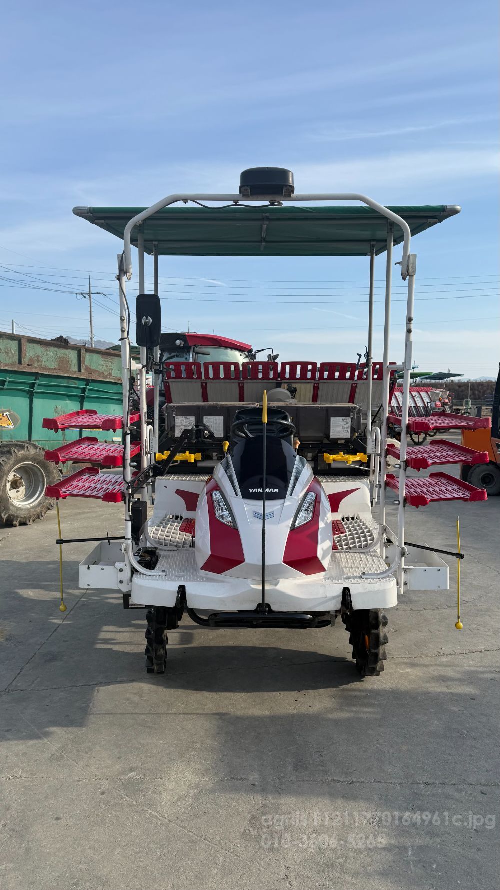 Yanmar Rice transplanter YR6DZG-F (6Rows)