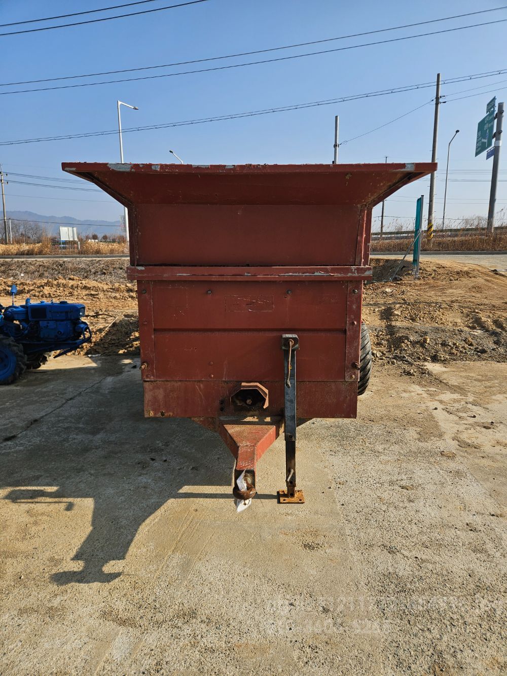 명성 퇴비살포기 퇴비살포기