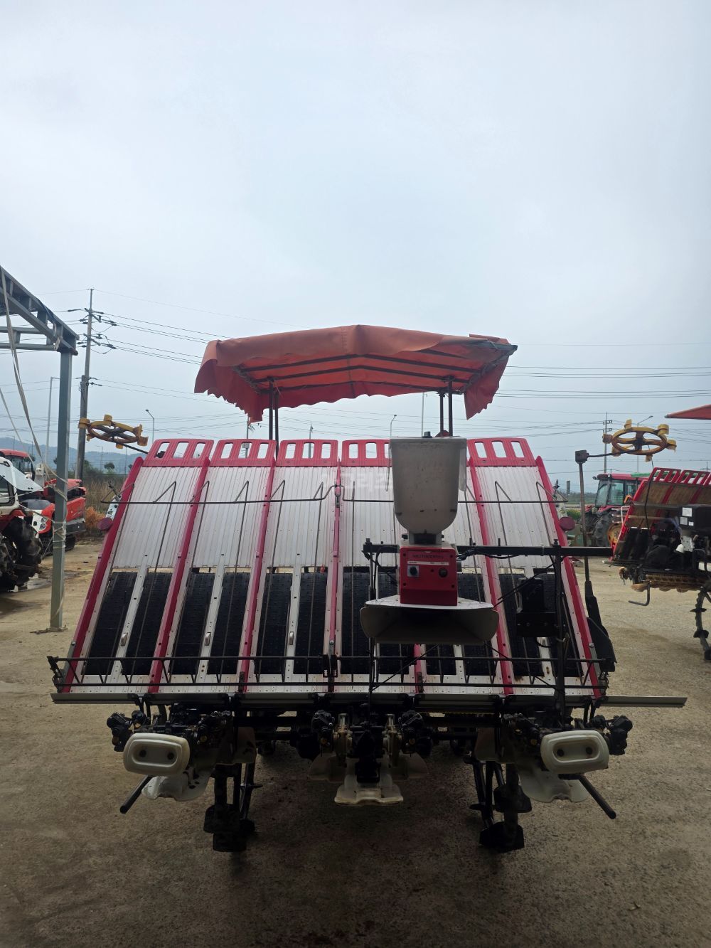 Yanmar Rice transplanter VP60 (6Rows) 뒤우측면