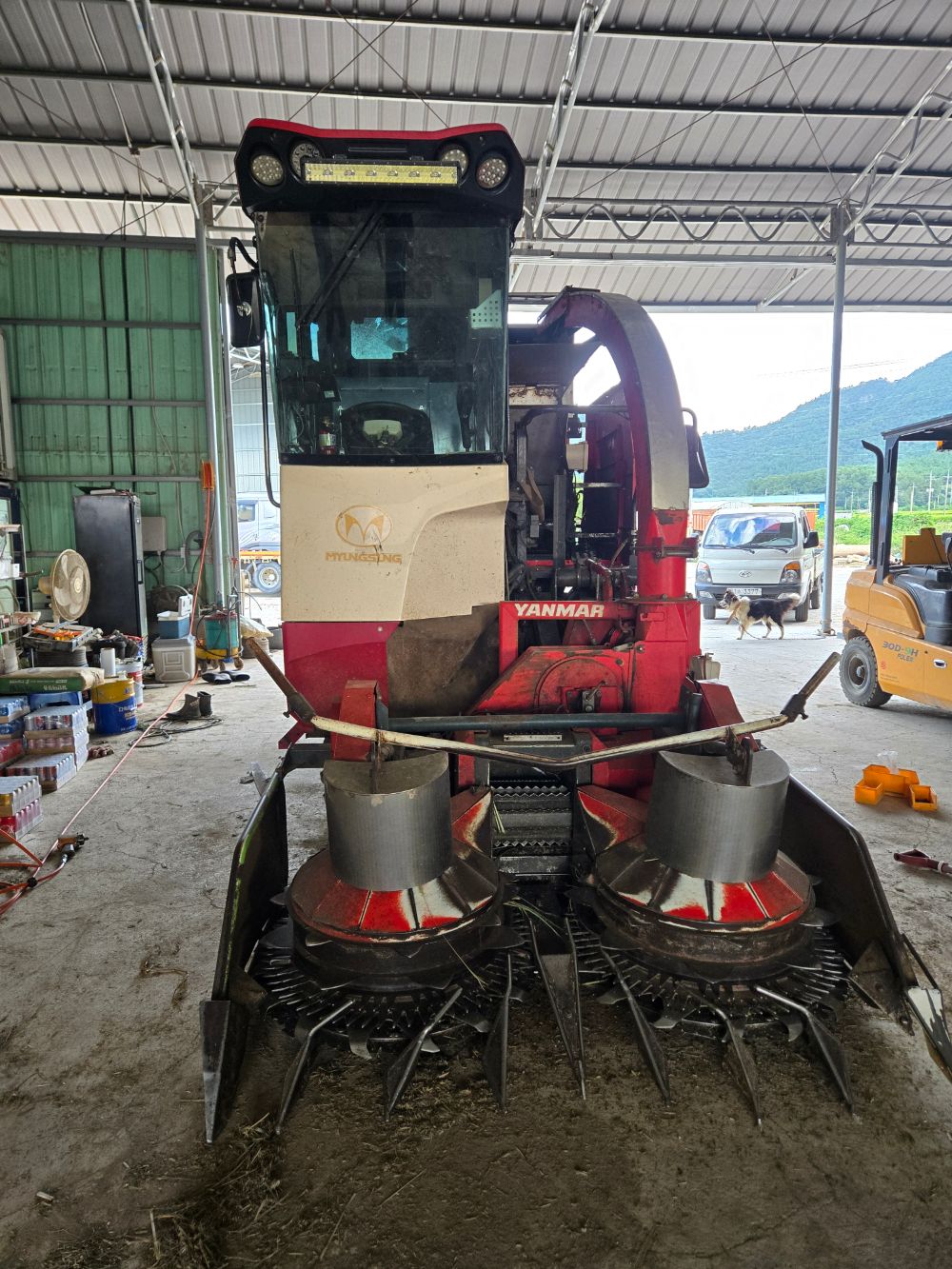  Corn Harvester 자주식 하베스타 