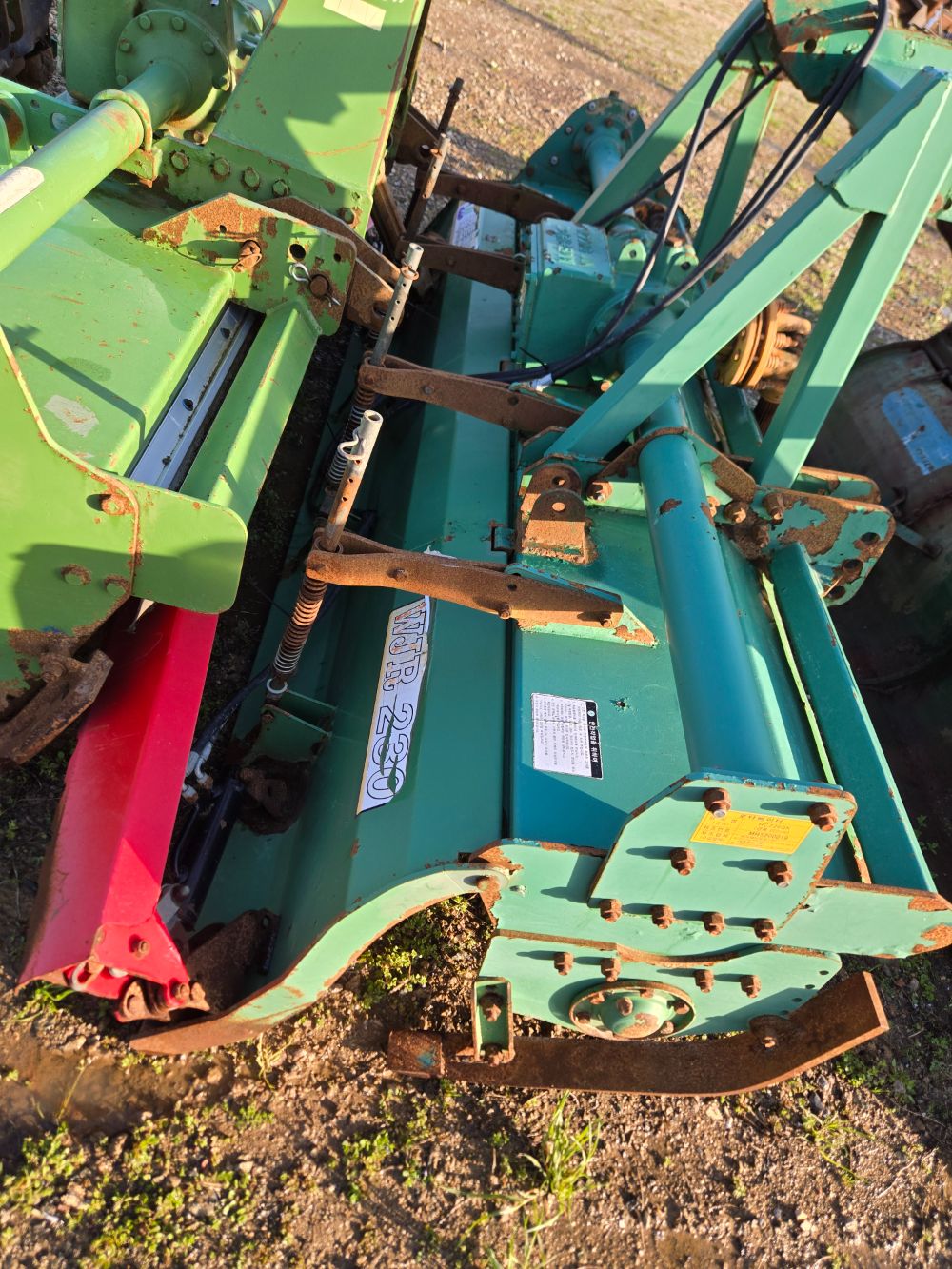  Rotavator 웅진로터리2m30 (경폭230cm)