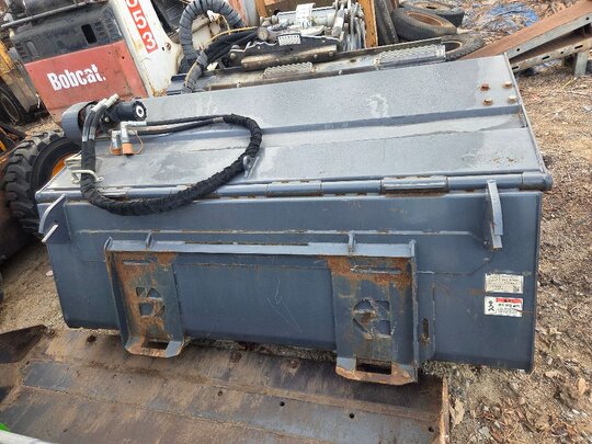  Skid steer loader 브러쉬 샆날 교환 