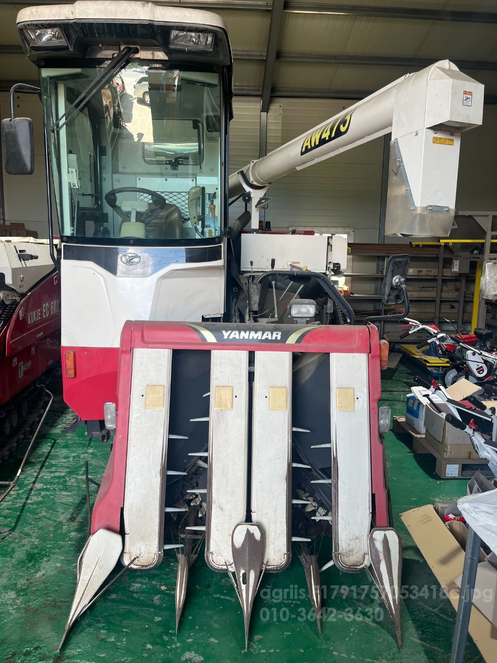 Yanmar Combine Harvester AW473 (4Rows)