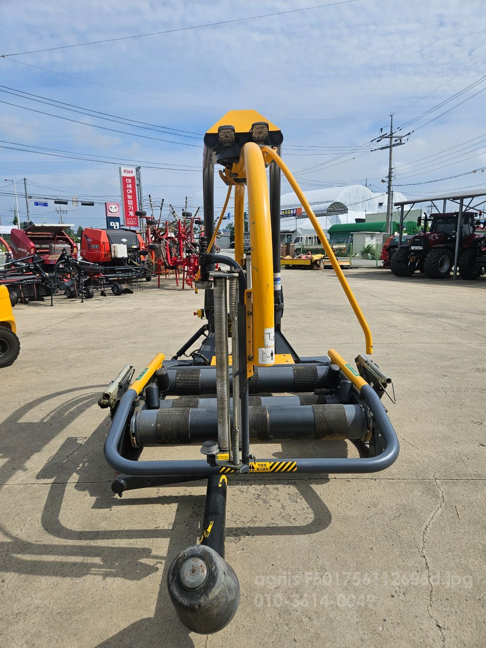 명성 래핑기 PROLINER1500 뒤우측면