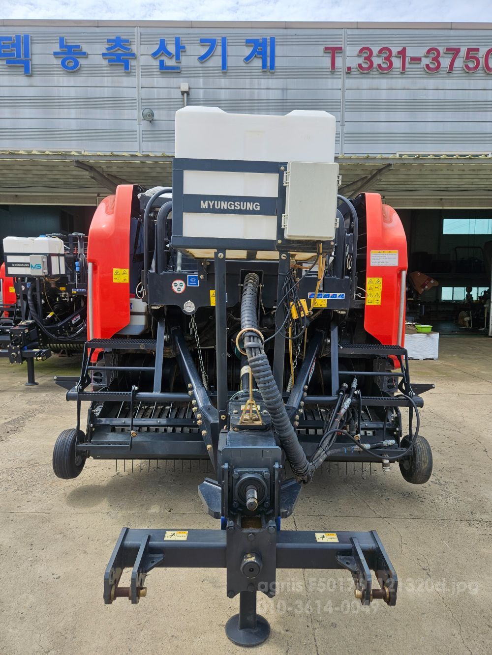  원형베일러 FBP3135필림바인딩 뒤우측면