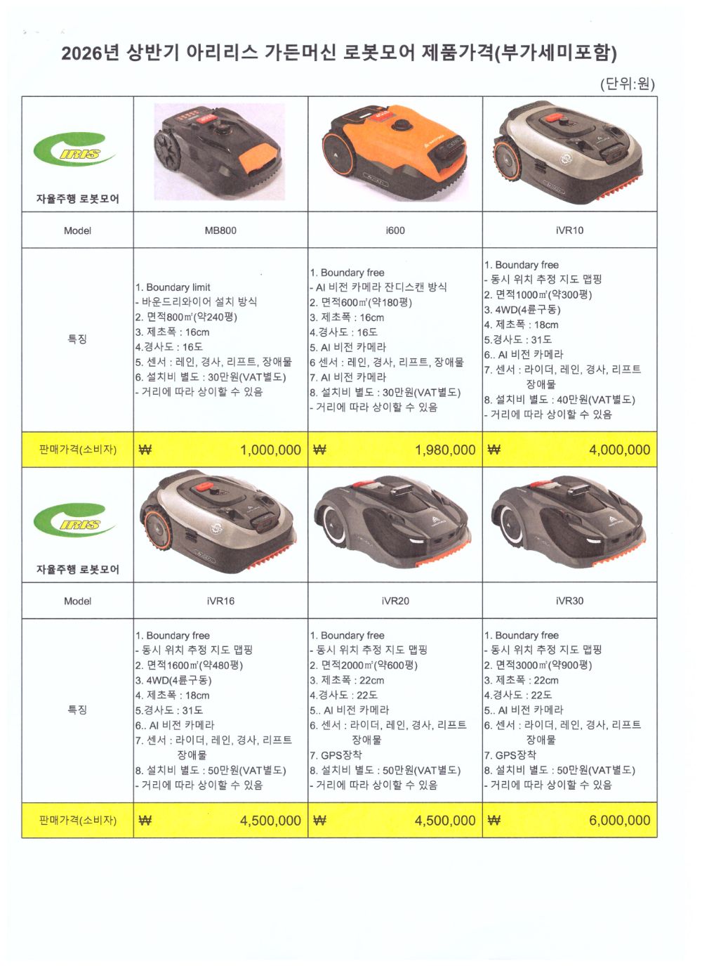 스마트 경운기 D-1 (50마력)